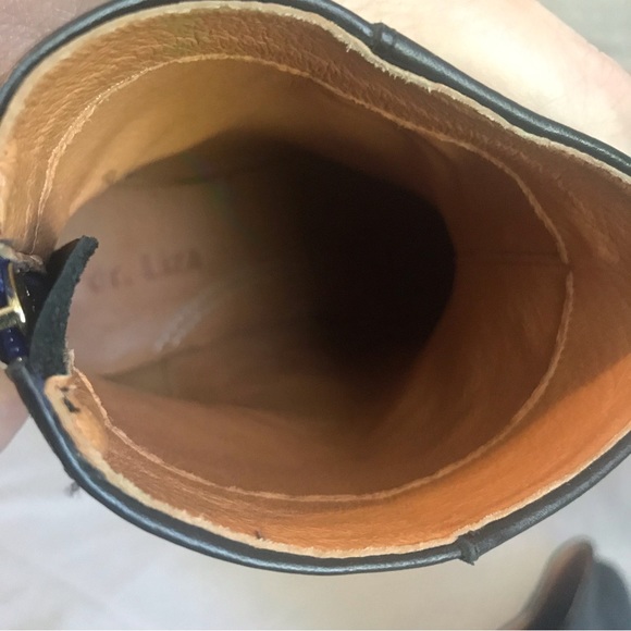 Dr. Liza Bootie in Black Leather 6 - Picture 5 of 7